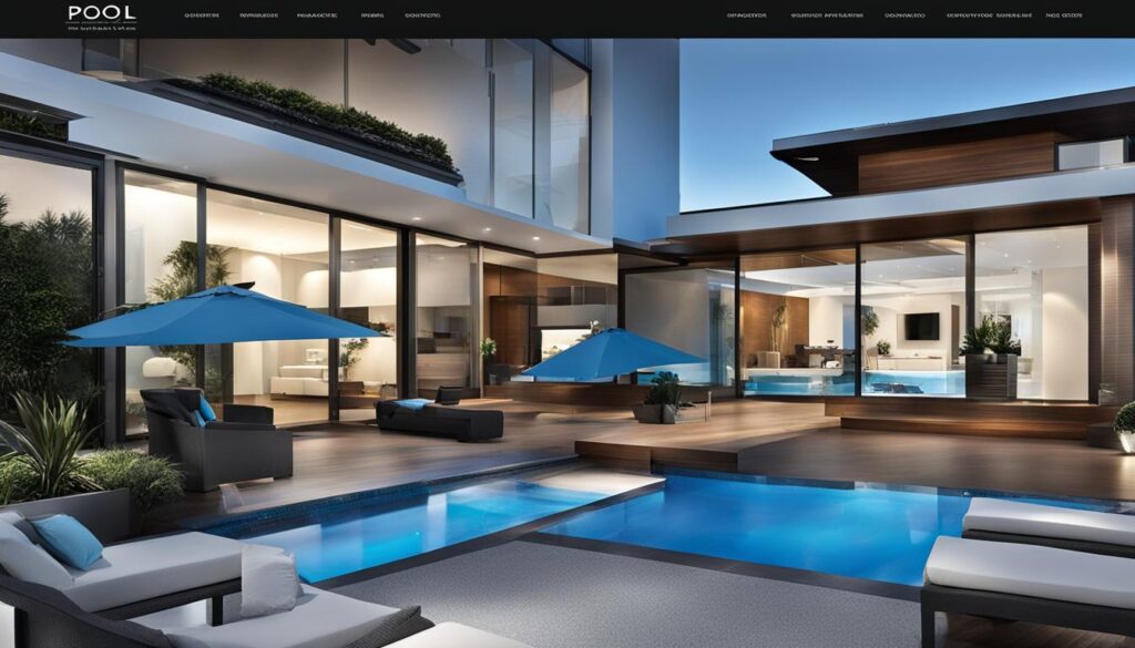 Pool Builder Website Design Services