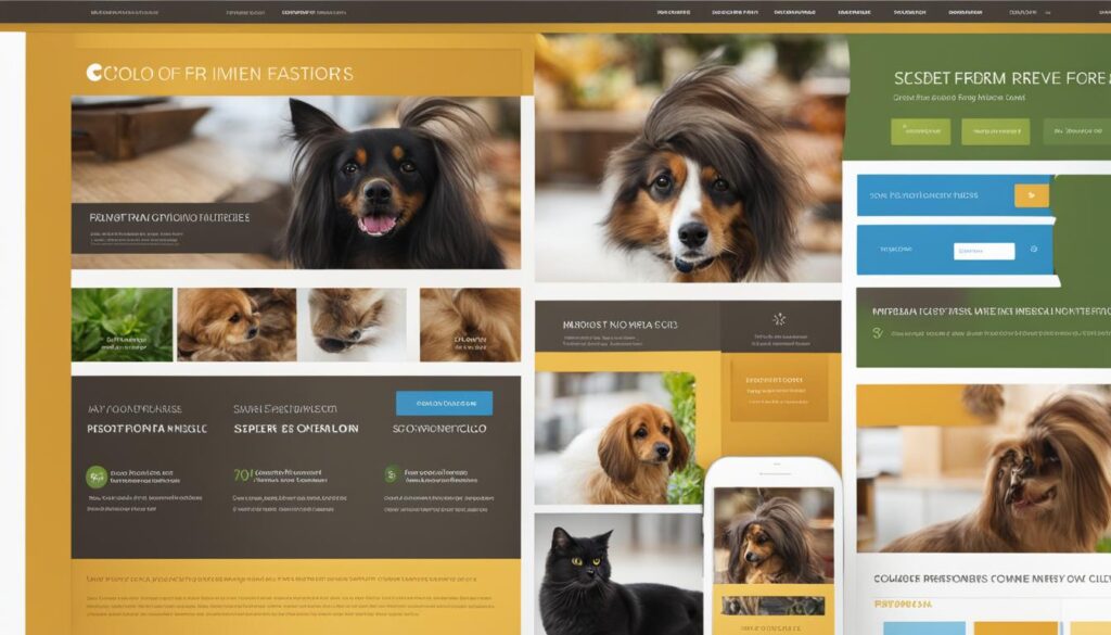 essential features of pet business website essential features of pet business website