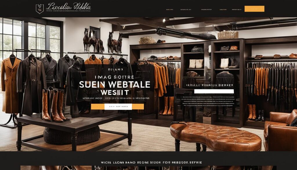 horse store web design horse store web design