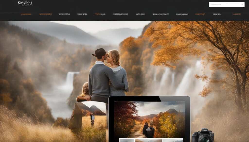 photography website photography website